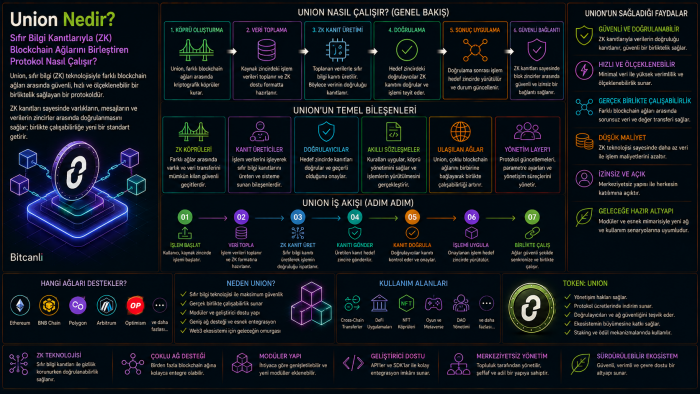 Union Nedir? Sıfır Bilgi Kanıtlarıyla (ZK) Blockchain Ağlarını Birleştiren Protokol Nasıl Çalışır?